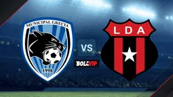Grecia vs. Alajuelense por la Liga Promerica de Costa Rica.