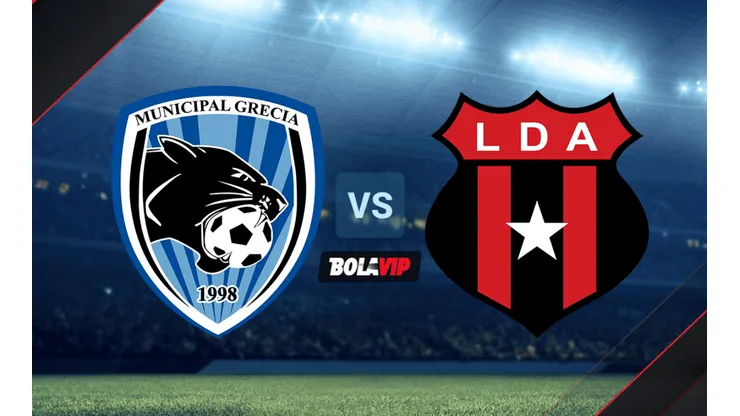 Grecia vs. Alajuelense por la Liga Promerica de Costa Rica.