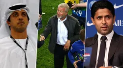 Millonarios del fútbol.