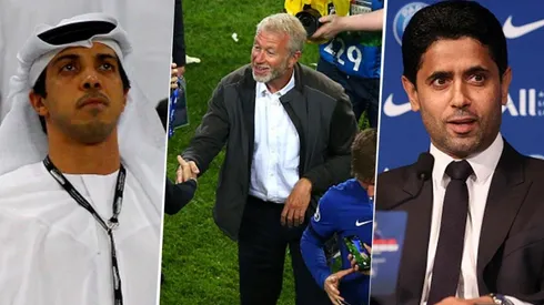 Millonarios del fútbol.