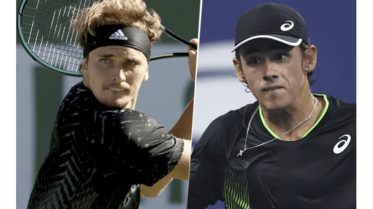 Alexander Zverev vs Alex de Minaur por el ATP 500 de Viena (Foto: Getty Images).