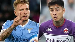 Lazio y Fiorentina se enfrentan por la Serie A (Fotos: Getty Images).