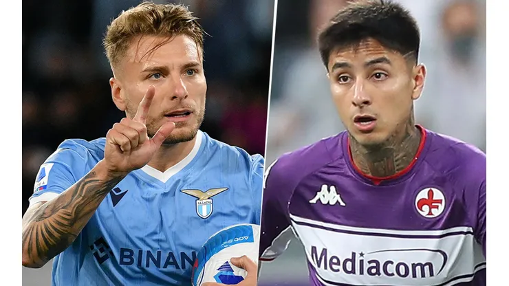 Lazio y Fiorentina se enfrentan por la Serie A (Fotos: Getty Images).