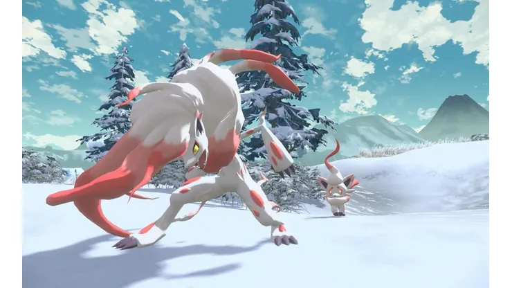 Zorua y Zoroark de Hisui se muestran en detalle para Leyendas Pokémon: Arceus