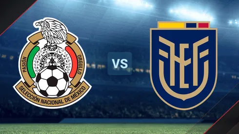 México y Ecuador se enfrentan por un amistoso internacional.