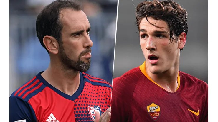 Cagliari y Roma se enfrentan por la Serie A (Fotos: Getty).