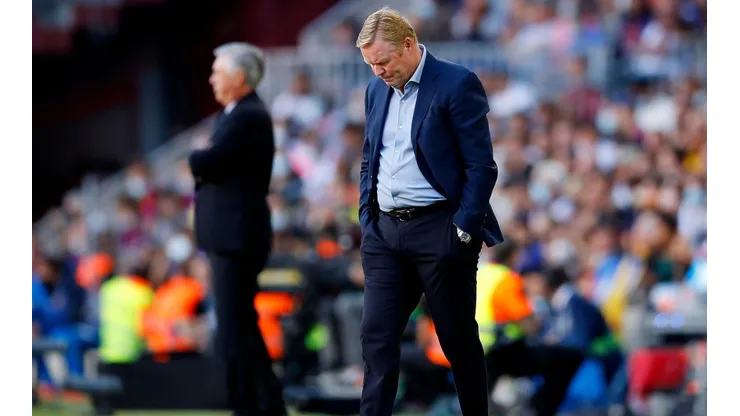 Ronald Koeman, entrenador del Barcelona.