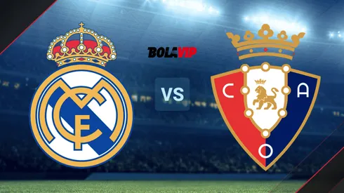 Real Madrid vs. Osasuna por La Liga de España.