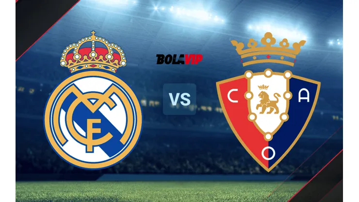 Real Madrid vs. Osasuna por La Liga de España.