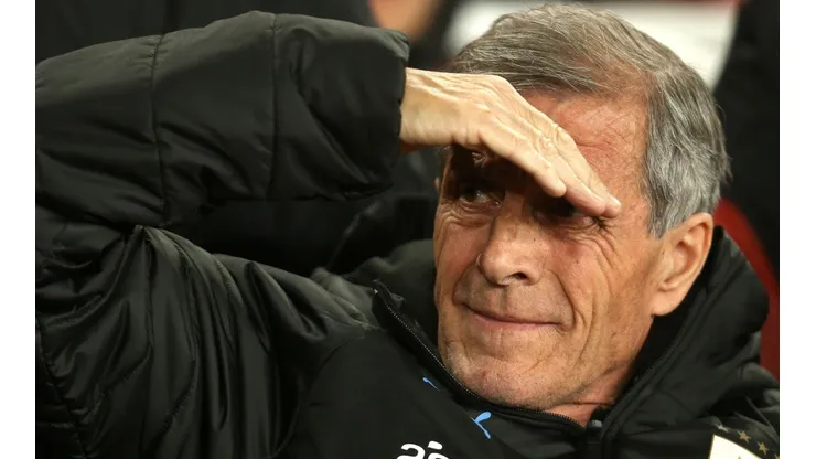 Oscar Tabárez, entrenador de la Selección Uruguaya.