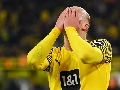 Se acabó el 2021 para Haaland