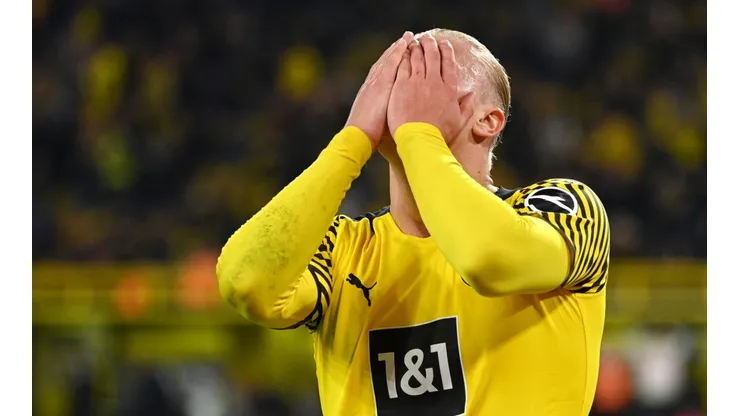 Erling Haaland, delantero del Borussia Dortmund.