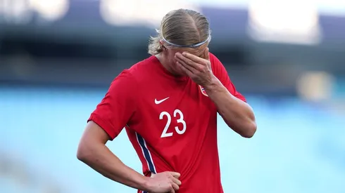 Un país esntero sufre la lesión de Erling Haaland.