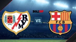 Rayo Vallecano vs. FC Barcelona por La Liga de España.