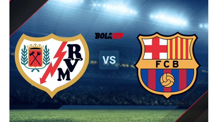 Rayo Vallecano vs. FC Barcelona por La Liga de España.