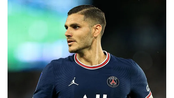 Icardi en acción con PSG.
