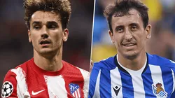 Atlético Madrid vs. Real Sociedad por La Liga de España (Foto: Getty Images).