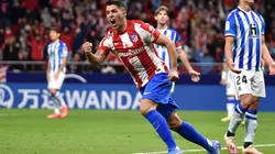 Luis Suárez apareció con un doblete para Atlético de Madrid.