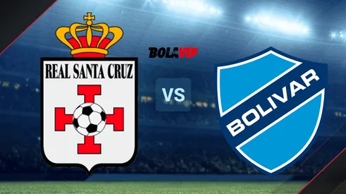 Real Santa Cruz vs. Bolívar por la Copa Tigo de Bolivia.