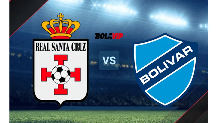 Real Santa Cruz vs. Bolívar por la Copa Tigo de Bolivia.
