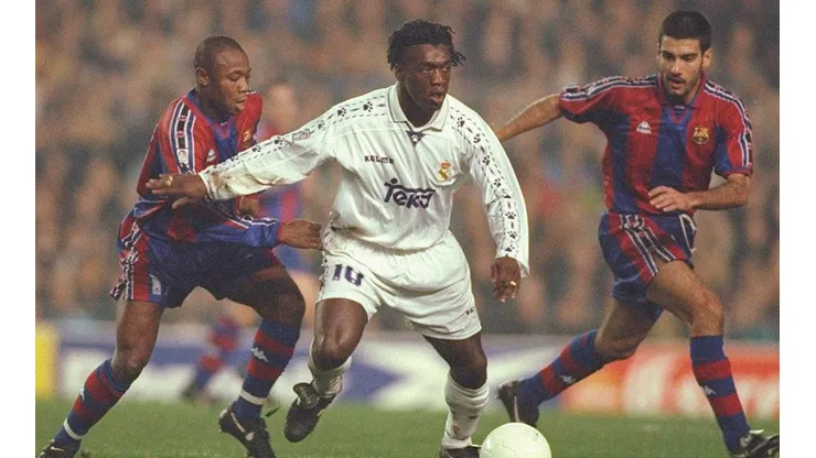 Real Madrid y Barcelona en acción.