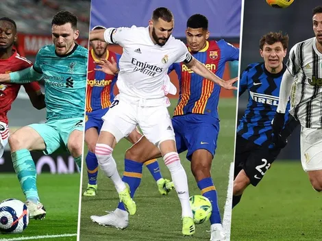 Fin de semana hermoso: solo clásicos en el fútbol mundial