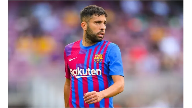Jordi Alba fue convocado, pese a tener una molestia.