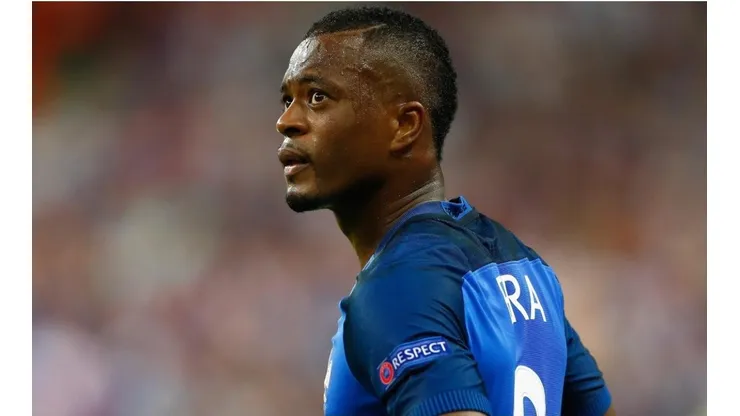 Patrice Evra, durante la final de la Eurocopa 2016 con Francia.