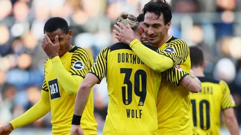 Borussia Dortmund ganó, pese a no contar con Erling Haaland.