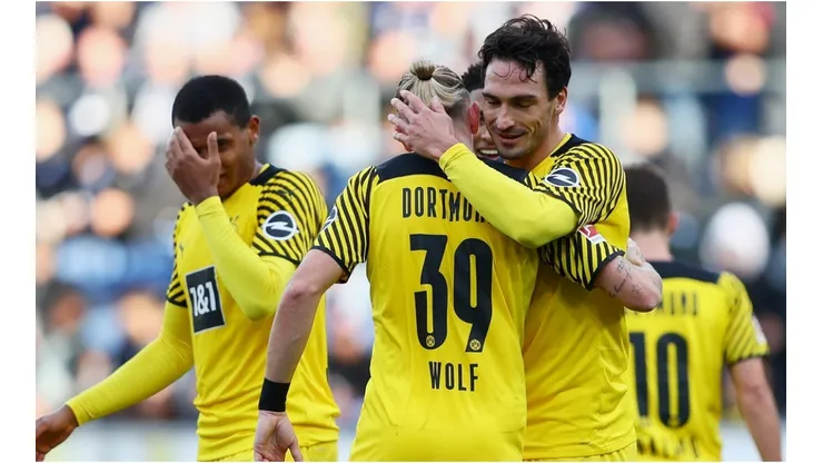 Borussia Dortmund ganó, pese a no contar con Erling Haaland.