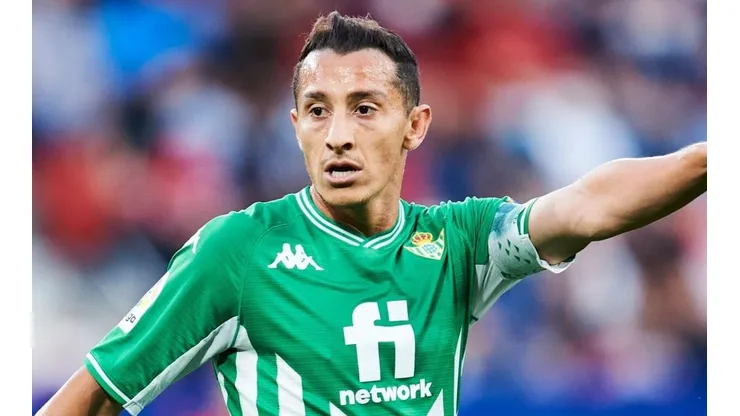 Andrés Guardado, uno de los posibles titulares del Real Betis en el duelo ante Rayo Vallecano (Foto: Getty Images).