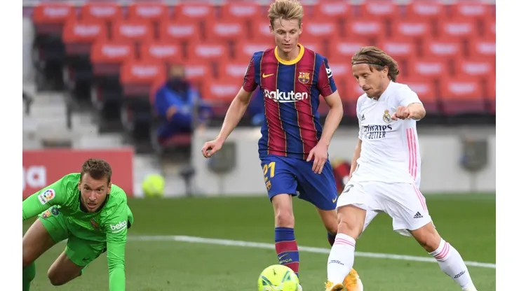 Imágenes del último Barcelona vs. Real Madrid.