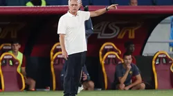 Mourinho en dirección de la Roma.