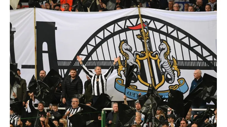 Hinchas del Newcastle United.
