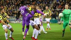 Acción de juego de Tottenham ante Vitesse.