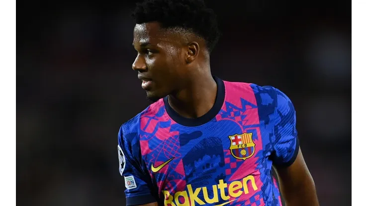 Ansu Fati, jugador del Barcelona.