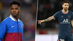 Ansu Fati heredó la '10' de Lionel Messi.