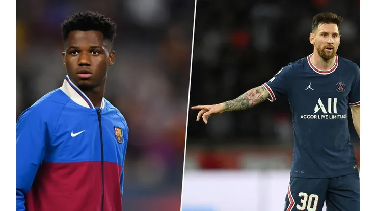 Ansu Fati heredó la '10' de Lionel Messi.