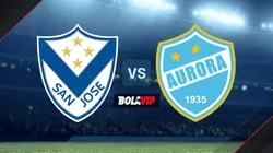 San José vs. Aurora por la Primera División de Bolivia.