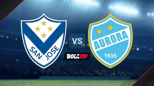 San José vs. Aurora por la Primera División de Bolivia.
