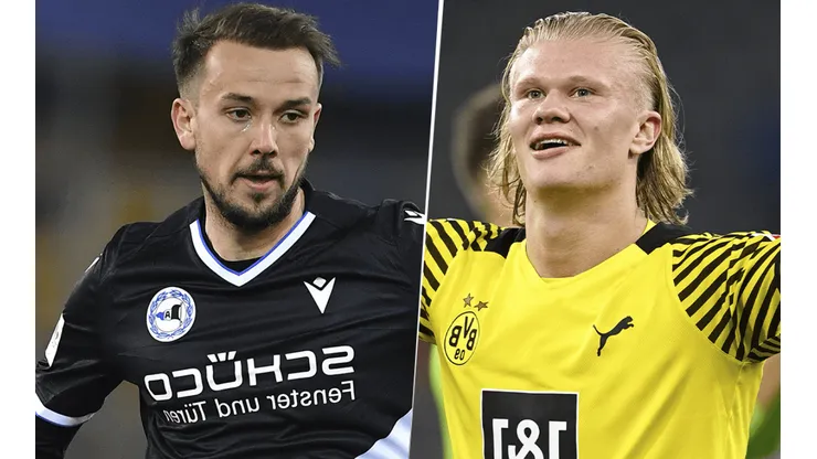 Arminia Bielefeld vs. Borussia Dortmund por la Bundesliga de Alemania. (Fotos: Getty Images).