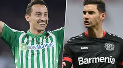 Real Betis y Bayer Leverkusen se enfrentan por la UEFA Europa League (Fotos: Getty).