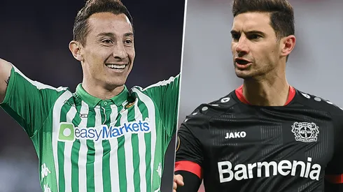 Real Betis y Bayer Leverkusen se enfrentan por la UEFA Europa League (Fotos: Getty).