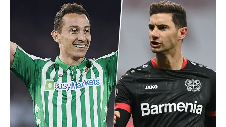 Real Betis y Bayer Leverkusen se enfrentan por la UEFA Europa League (Fotos: Getty).