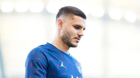 Mauro Icardi en un encuentro con PSG.