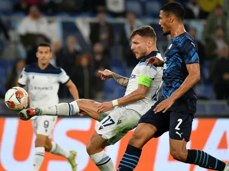 Lazio y Olympique de Marsella se repartieron los puntos en la Europa League