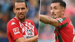 Mainz y Augsburgo se enfrentan por la Bundesliga (Fotos: Getty).