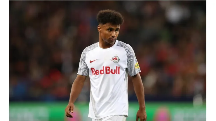 Karim Adeyemi, la nueva joya del Salzburgo que seguirá el camino de Daka y Haaland.