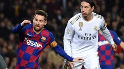 Lionel Messi y Sergio Ramos, jugadores que disputaron muchos clásicos (Foto: Getty Images).
