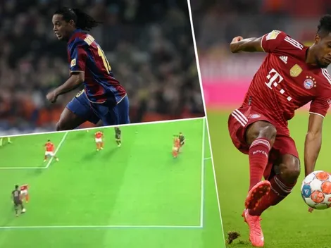 Video | Kingsley Coman se convirtió en Ronaldinho por un rato con 'la elástica'